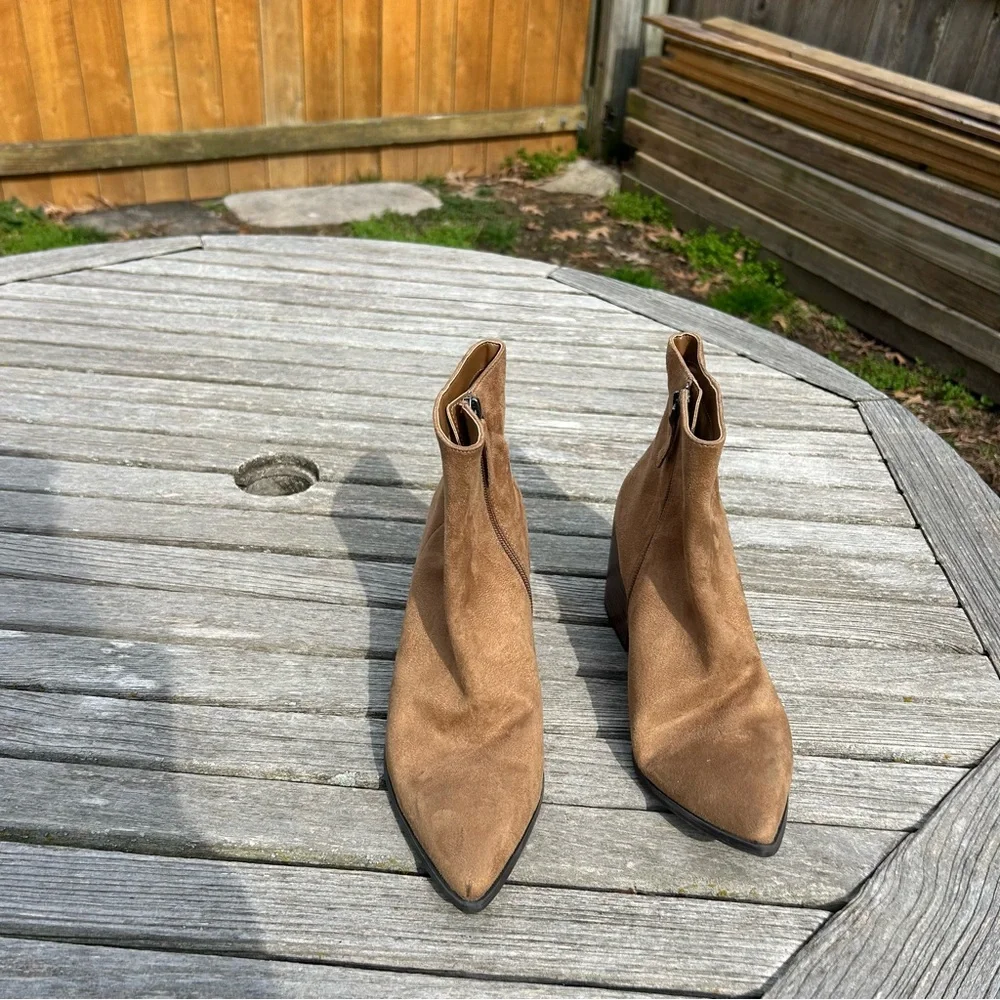Linea Paolo Sadie Block Heel Bootie size‎ 9.5